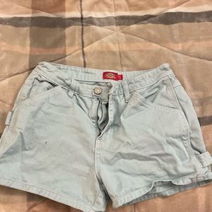 Dickie’s Women’s Carpenter Shorts Size 25  , Color light blue